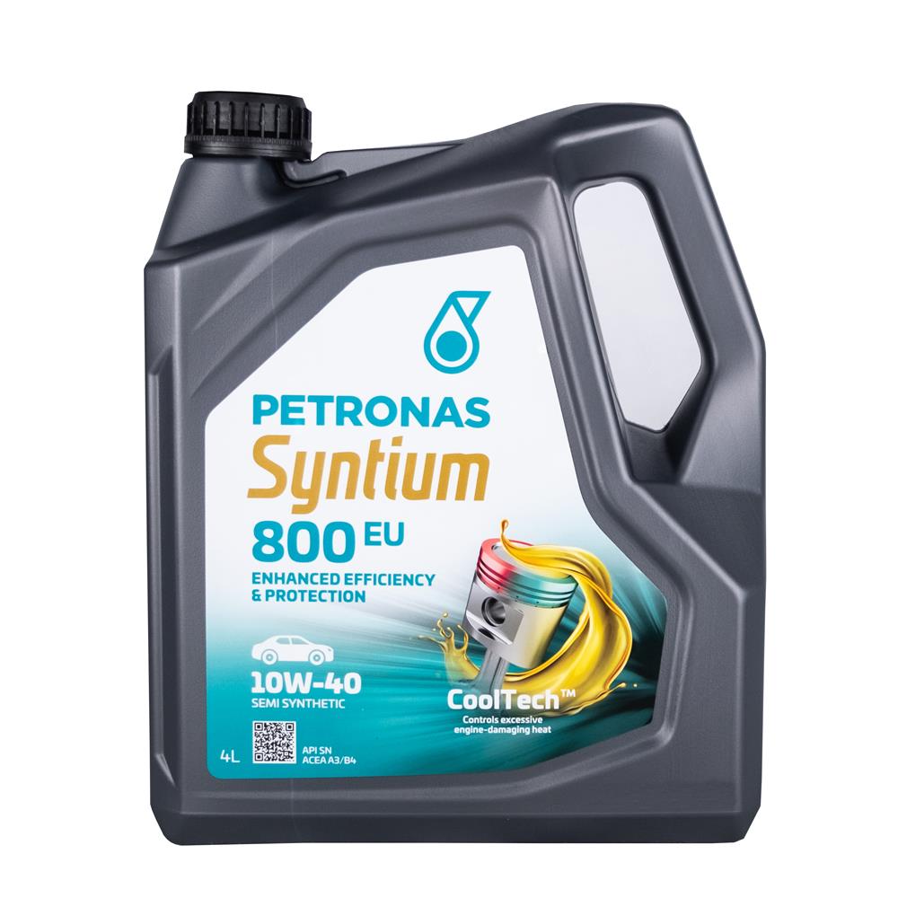 (5'li Koli) 4 LT Petronas Syntium 800 EU SN Yarı Sentetik Motor Yağı