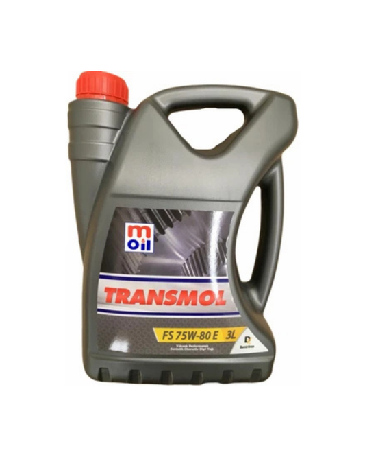 (4'lü Koli) Moil 3 LT Transmol FS 75W/80 E GL-5 Diferansiyel Dişli Yağı